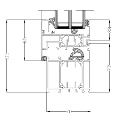 Fenêtre Aluminium A-Core