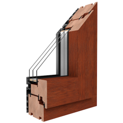 Fenêtre Bois-Aluminium WA-Prime 68