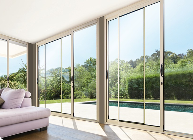 Baies vitrées en PVC sur mesure | Novelfen